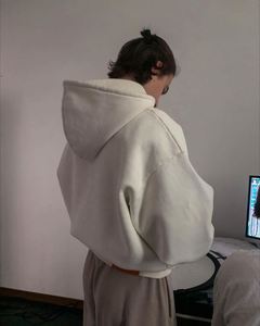 Sudadera Yingling de Punto Grueso con Capucha, Corte Cuadrado, 600 g/m², Poliéster/Algodón, Personalizable, Unisex, Talla Grande, Doble Capa, Corta, 3D - Product Image 1