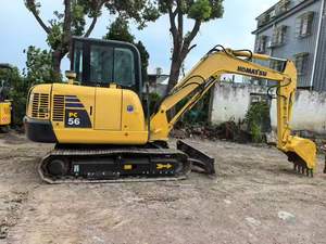 Komatsu มือสอง PC56 55 45 35 30เครื่องขุดขนาดเล็กมีใบมีดเครื่องขุดมือสองขนาดเล็ก6T 5T 4T 3T - Product Image 4