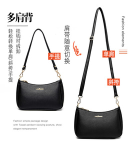 Nuevo Bolso de Mensajero para Mujer, Diseño Ligero y de Lujo, Bolso de Hombro de Cuero PU, Bolso Cruzado de Moda para Dama - Product Image 5