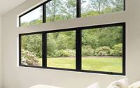 Fenêtres à image fixe en alliage d'aluminium blanc moderne personnalisées certifiées CE à coupure thermique avec caractéristiques standard australiennes