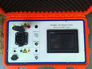 Testeur de chargeur de voiture électrique AC Portable 400V EV chargeur Type2 BMS simulateur testeur d'interopérabilité prise en charge Type1/GBT - Product Image 6