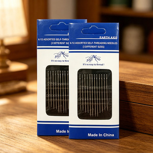 Agujas con apertura lateral para uso doméstico, adecuadas para personas mayores que no necesitan enhebrar agujas. - Product Image 1