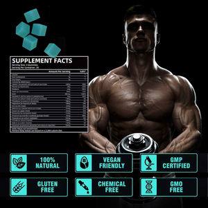 Gommes multi-vitamines électrolytiques OEM en vente chaude avec <span class=keywords><strong>calcium</strong></span>, magnésium, soutien de la santé, approvisionnement en énergie musculaire, suppléments sportifs - Product Image 6