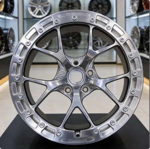 Jantes forgées Beadlock 17X10 18X11 ET25, jantes concaves profondes, 5X112 5X120, paire de jantes arrière pour <span class=keywords><strong>BMW</strong></span> M2 <span class=keywords><strong>M3</strong></span> M4 G80 G82 - Product Image 3