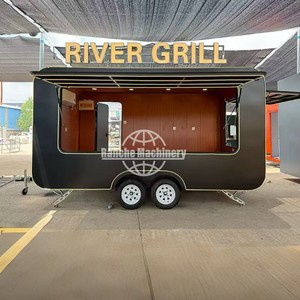 Remolque de Comida Comercial para Venta Ambulante: BBQ, Pollo, Hamburguesas, Papas Fritas, Cocina Móvil - Product Image 5