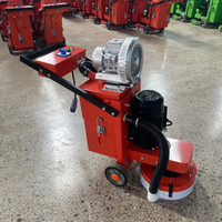 Meuleuse à béton G350 4KW 220V avec extraction de poussière externe, polisseuse pour la rénovation des sols en époxy et en ciment