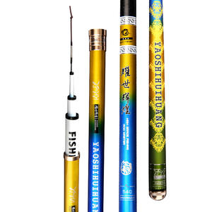YaoShiHuiHuang Telescopic Fishing Rod 5.4m 108g Ultra <b>Light</b> Strong For Big Fish Target Carp Reservoir <b>Pond</b> - Product Image 4