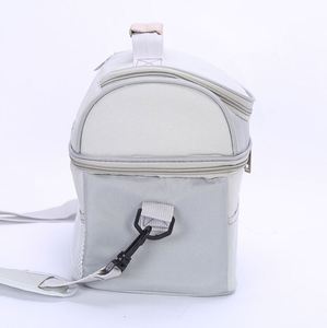 Latest 600D Insulated Cooler Bag Waterproof Geometric Design Food Storage Free Samples Available for Bulk Wholesale - Product Image 3