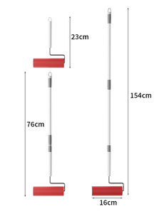 Năm Mới Màu Đỏ Dài Lint Con Lăn Cho Hộ Gia Đình Làm Sạch/Con Lăn Dính/Dính Lint Remover Con Lăn Tầng Bụi Quần Áo - Product Image 4