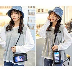 Carteras para Teléfono Móvil para Mujer, Nueva Cartera con Pantalla Táctil y Cadena Larga Decorativa para Chicas y Mujeres - Product Image 6