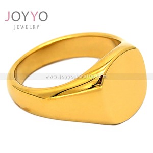 Personalized Stainless Steel Fashion Ring High Quality Refined Stainless Steel Round Ring for Women Men <strong>Simple</strong> <strong>Jewelry</strong> - Product Image 3