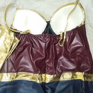 Vestito da donna donna senza maniche meraviglia Costume festa di natale per adulti principessa film per ragazze - Product Image 5