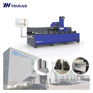 Automatic Aluminum Profile Cutting Machinery Window Door CNC Milling And Drilling Machine