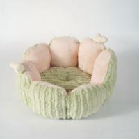 Lit pour animaux de compagnie au design cactus, luxueux, en peluche moelleuse, en forme de beignet, écologique, chaud et doux, taille chaton, accessoires pour chat, grande taille 60 cm