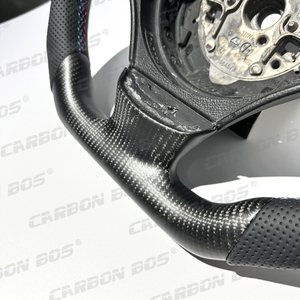 Volant sport en fibre de carbone pour <span class=keywords><strong>BMW</strong></span> E90 E84 E92 E46 E53 E60 E70 E71 E85 <span class=keywords><strong>E86</strong></span> E89 F10 F18 F30 F35 F20 F80 F82 F01 F02 - Product Image 5