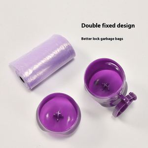 Support de sacs à déjections canines en forme d'os avec clip de laisse – Distributeur personnalisé en gros pour l'extérieur – Fournitures de nettoyage pour animaux OEM/ODM - Product Image 3