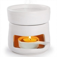 Diffuseur d'arômes pour cire fondue et huiles essentielles, support pour bougie chauffe-plat, décoration pour la maison et la chambre