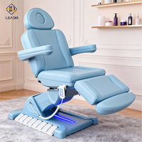 Fauteuil de spa électrique de luxe pour soins du visage, table de traitement pour clinique esthétique, chaise de massage pour soins des pieds pour salon de beauté