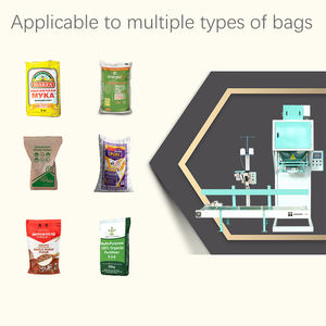 Machine d'emballage de granulés semi-automatique : Remplit les céréales, les aliments pour animaux, les granulés de bois et les granulés de plastique, adaptée aux sacs de 5 à 50 kg - Product Image 5