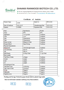 Melatonin GABA 5HTP Asam Gamma-aminobutyric Bubuk 56-12-2 L-theanine GABA - Product Image 2