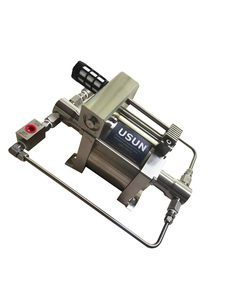 Kunden spezifisches USUN-Modell: AT28 Edelstahl 316 Antrieb 100-200 bar Leistung Hochdruck leitung Pneumatisch angetriebene <span class=keywords><strong>Hydro</strong></span>-Test pumpe - Product Image 6