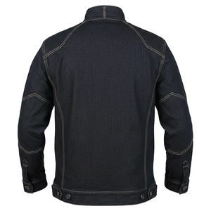 Custom Men Workwear Multi-Patch Pockets <strong>Chore</strong> <strong>Jacket</strong> Denim <strong>Jacket</strong> <strong>Black</strong> Men - Product Image 3