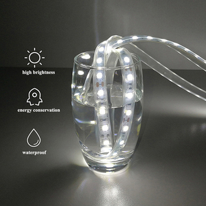Miroirs muraux modernes ronds étanches éclairés pour salle de bain avec écran tactile et interrupteur <span class=keywords><strong>Miroir</strong></span> de salle de bain intelligent avec lumière LED - Product Image 4