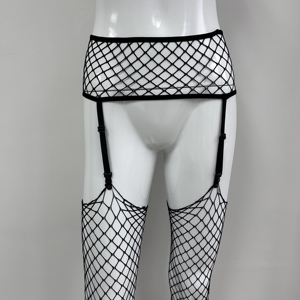 <span class=keywords><strong>Medias</strong></span> de red sexis para mujer, ligas, ligas elásticas <span class=keywords><strong>y</strong></span> <span class=keywords><strong>medias</strong></span> hasta la rodilla - Product Image 3