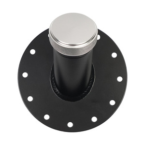 Bouchon de réservoir de carburant universel en alliage d'aluminium de 14 cm, angle de 45 degrés, pour mise à niveau et rénovation - Product Image 3