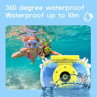 1200W HD Flip Out 360 Graden Allround Waterdichte Kindercamera Onderwater 10M voor Outdoor Kindercamera Kerstcadeaus