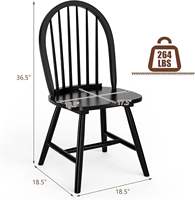 Ensemble de chaises de salle à manger en bois modernes avec dossier, durables et écologiques, pour usage hôtelier, finition naturelle, 2 pièces, mobilier de salle à manger