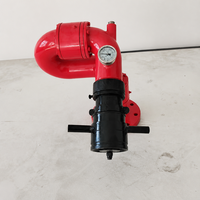 Lance d'incendie manuelle PS50W-D à commande par levier avec jet de brouillard et buse à jet droit sélectionnables pour la protection des réservoirs d'hydrocarbures et des fermes