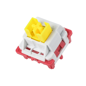 Interrupteur linéaire 5 broches lubrifié en usine LEOBOG Nimbus V3, interrupteur entièrement en POM, compatible avec les touches MX - Product Image 2