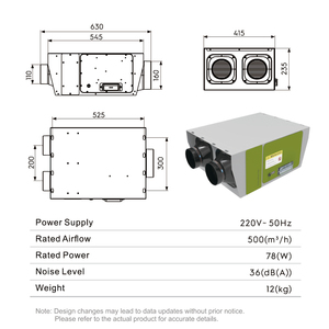 Ventilateur d'extraction <span class=keywords><strong>de</strong></span> plafond OEM pour <span class=keywords><strong>cuisine</strong></span>, système <span class=keywords><strong>de</strong></span> ventilation automatique d'air frais, fournisseur commercial <span class=keywords><strong>de</strong></span> CVC - Product Image 5