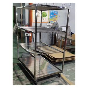 Escurridor de Acero Inoxidable de Diseño Abierto y Duradero para Colgar en la Cocina, Equipo de Metal para Secar Salchichas, Carne, Pescado, Res, Jamón, etc. - Product Image 3