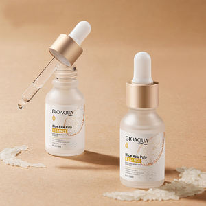 BIOAQUA 15ml pirinç hyaluronik asit özü cilt nemlendirici tamir yumuşatma beyaz pirinç Serum gözenek akne kaldırma yüz özü - Product Image 2