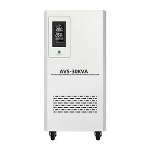 20KVA Automatic Three-Phase AVR Voltage Regulator for Industrial Use 380VAC Servo Motor Voltage Stabilizer