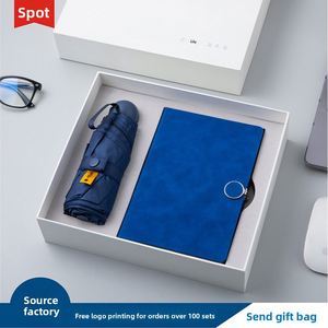 Coffret Cadeau d'Affaires : Parapluie, Carnet en Cuir, Papier Dorland – Idéal pour Réunions Annuelles d'Entreprise et Événements d'Entreprise - Product Image 2