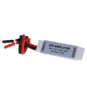 Amplificador LED RGB de 12a, controlador de atenuación de 3 canales, repetidor de señal de atenuación para tira de colores 5050 2835, CC de 5V, 12V y 24V - Product Image 3
