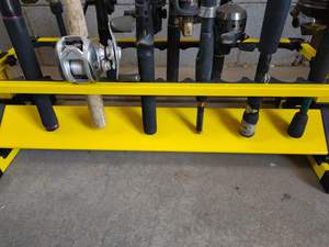 Usine directe porte-<span class=keywords><strong>canne</strong></span> à pêche porte-<span class=keywords><strong>canne</strong></span> à pêche <span class=keywords><strong>support</strong></span> en aluminium <span class=keywords><strong>Vertical</strong></span> poisson pôle Garage stockage sol présentoir - Product Image 6