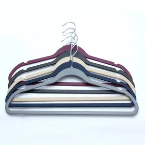 Fabriek Koop Custom Hangers Plastic Anti Slip Hangers, Plastic Hangers Voor Suits