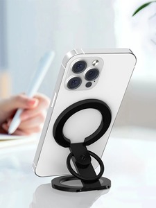 Soporte Metálico Giratorio 360° para Teléfono, Anillo de Agarre para Dedos, Soporte para Smartphones y Tablets - Product Image 4