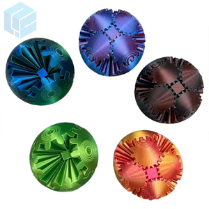 Hot bán New Multi-Màu PLA đồ chơi thép không gỉ bánh bóng 3D Dịch vụ in ấn với gia công CNC - Product Image 1