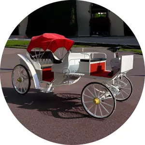 2024 Horse Carriage For Wedding Royal Horse-drawn Carriage Princess Wedding Horse Carriage