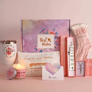 Cadeaux chrétiens pour femmes 2023, vente en gros, cadeaux uniques pour la meilleure amie, cadeaux d'anniversaire, 8 pièces pour maman, fille, sœur, coffret cadeau de spa pour se remettre en forme - Product Image 1