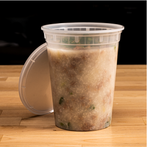 Contenedores de Alimentos Delicatessen al por Mayor, 8oz, 16oz, 32oz, Libres de BPA, Herméticos, Redondos, de Plástico, Proveedor OEM, Fábrica en Vietnam - Product Image 6