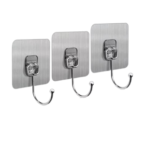 Lavinia Double Traceless PVC Crochets <span class=keywords><strong>Collant</strong></span> Poinçonnage Bois Vis Bâton <span class=keywords><strong>pour</strong></span> <span class=keywords><strong>Cadre</strong></span> Photo Photo Carrelage Mural Cuisine Salle De Bains Suspendu - Product Image 6