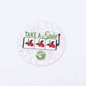 Custom <b>Beer</b> <b>Coasters</b> with logo Promotional 3D Round Silicone <b>Coaster</b> for Drink Cup Soft PVC Rubber <b>Coaster</b> - Product Image 1