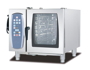 Lò Nướng Combi Đối Lưu Ga 6 10 Khay Thương Mại Nồi Hấp Kết Hợp Điện Nồi Hơi Lò Combi Nhà Hàng Gà - Product Image 2