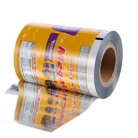 Rouleau de film plastique laminé par impression hélio automatique Feuille métallisée Emballage thermoscellé de qualité alimentaire pour collations de croustilles